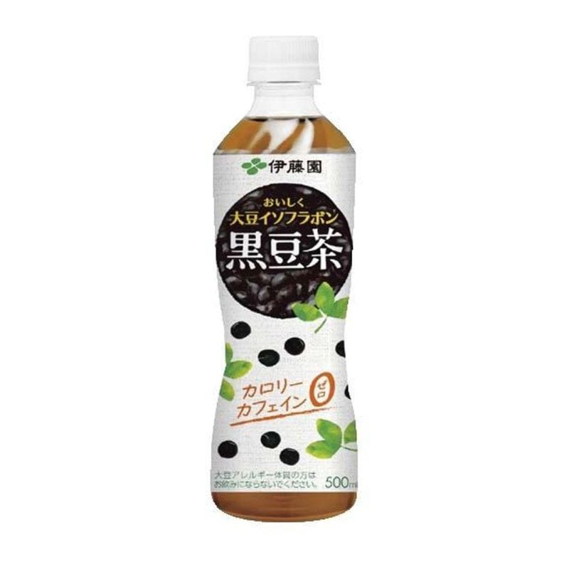[24本]伊藤園 大豆イソフラボン 黒豆茶　500ml　賞味期限2025.10.31