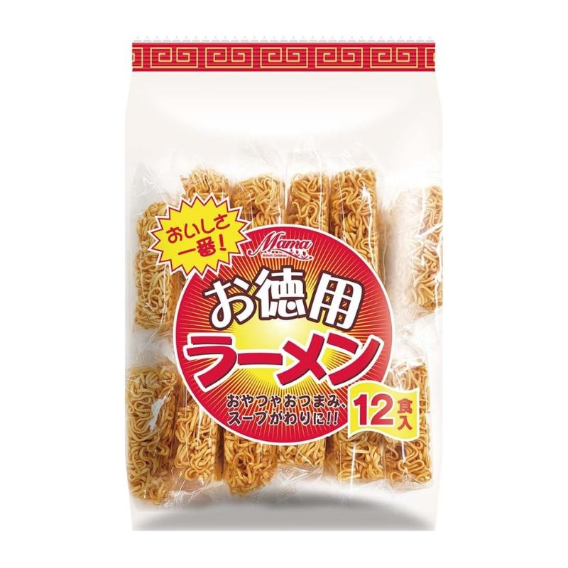 [4個]ママ お徳用ラーメン　12食　賞味期限2025.09.12|食品|食品・飲料
