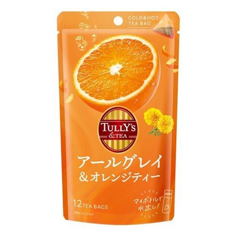 [5個]伊藤園 TULLY’S &TEA アールグレイ&オレンジティー　4gx12　賞味期限2026.05.31