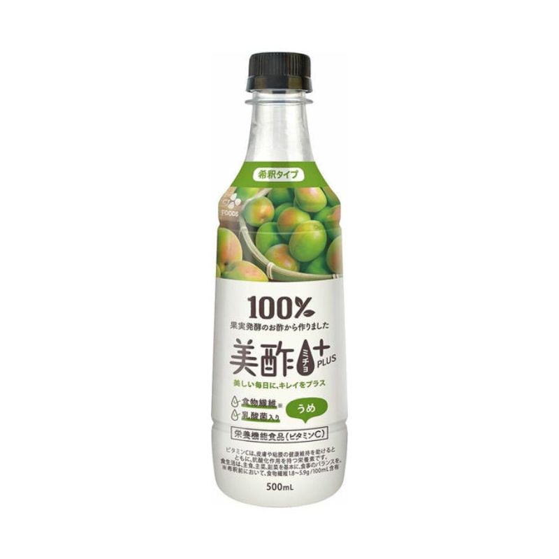 [2本]CJ FOODS JAPAN 美酢プラス うめ　500ml　賞味期限2026.04.03|飲料|食品・飲料