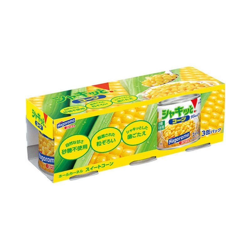 [4個]はごろもフーズ シャキッとコーン　190gx3缶　賞味期限2028.03.31|食品|食品・飲料