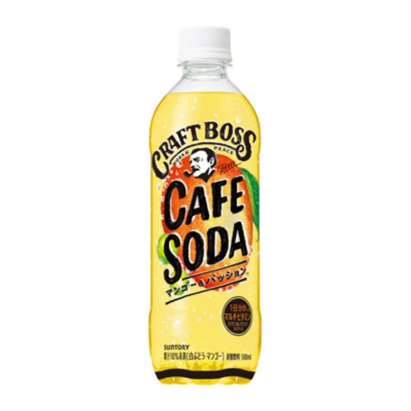 [24本]サントリー クラフトボス カフェソーダ マンゴー&パッション　500ml　賞味期限2025.08.01【賞味期限間近】|飲料|食品・飲料