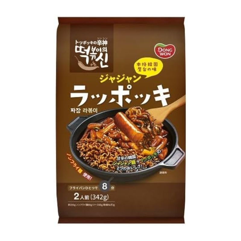 [1個]東遠ジャパン ジャジャンラッポッキ　342g　賞味期限2025.10.29【賞味期限間近】|食品|食品・飲料