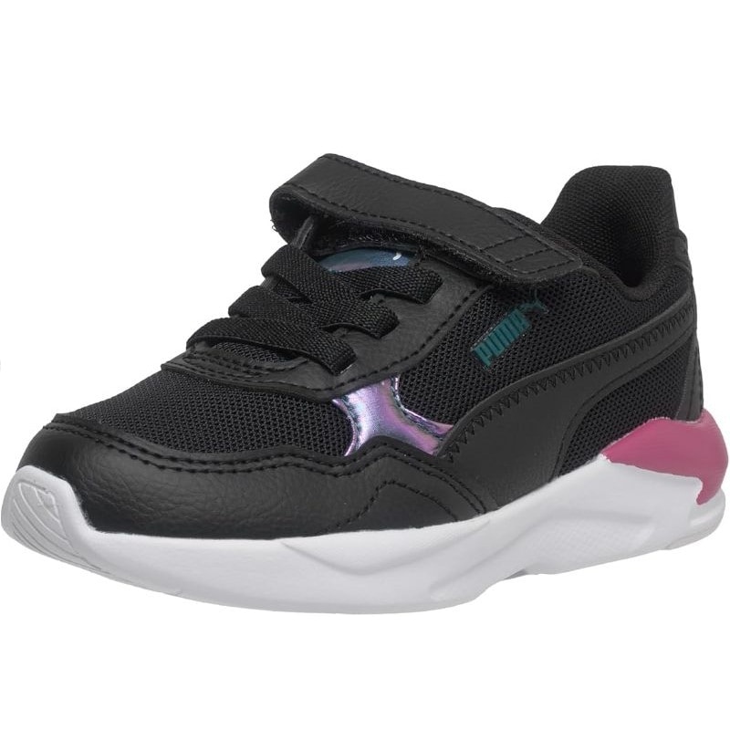 【18.0cm】PUMA キッズ X-RAY スピード LITE バウンシー スカイ スニーカー (UMA BLACK-COLD GREEN-MAGENT)　　