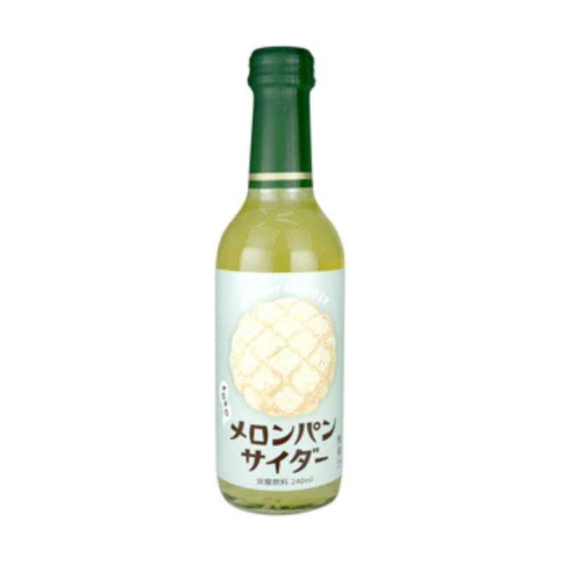 [10本]木村飲料 メロンパンサイダー　240ml　賞味期限2026.09.10