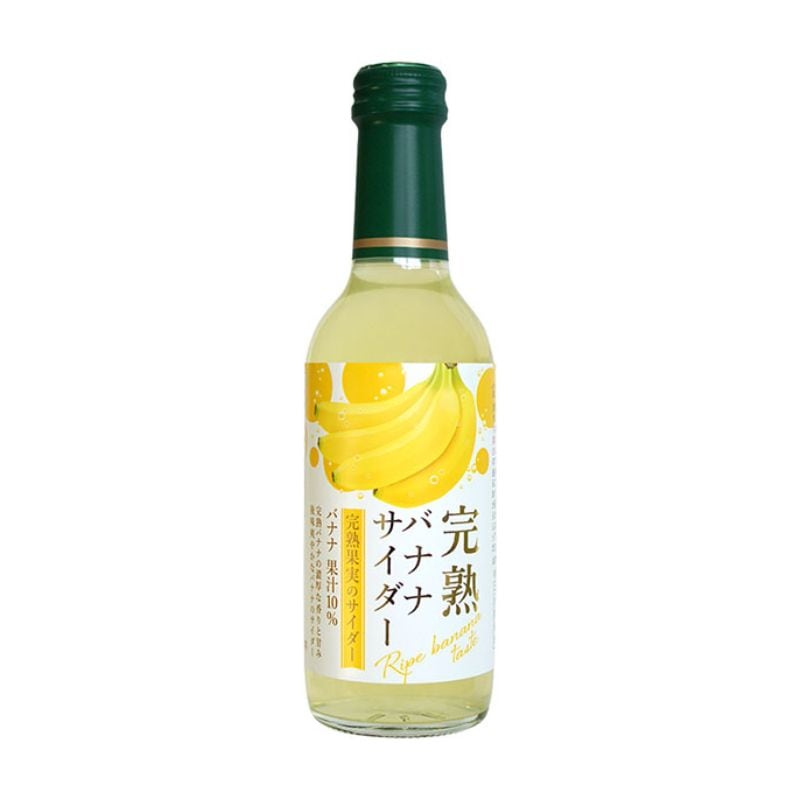 [10本]木村飲料 完熟バナナサイダー 　240ml　賞味期限2026.01.05|飲料|食品・飲料