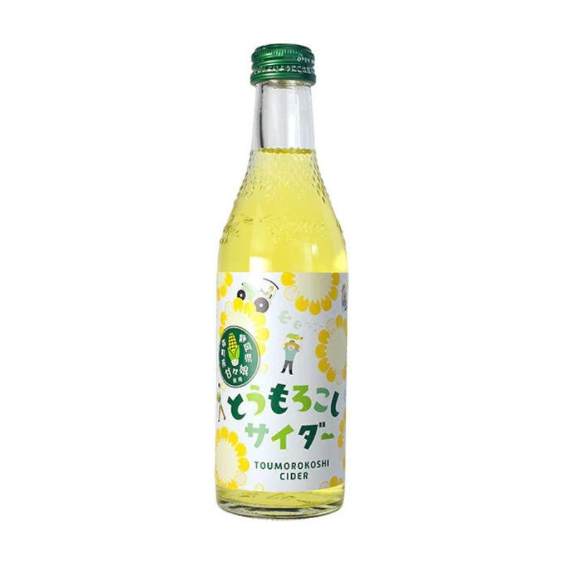 [10本]木村飲料 とうもろこしサイダー　240ml　賞味期限2026.01.10|飲料|食品・飲料