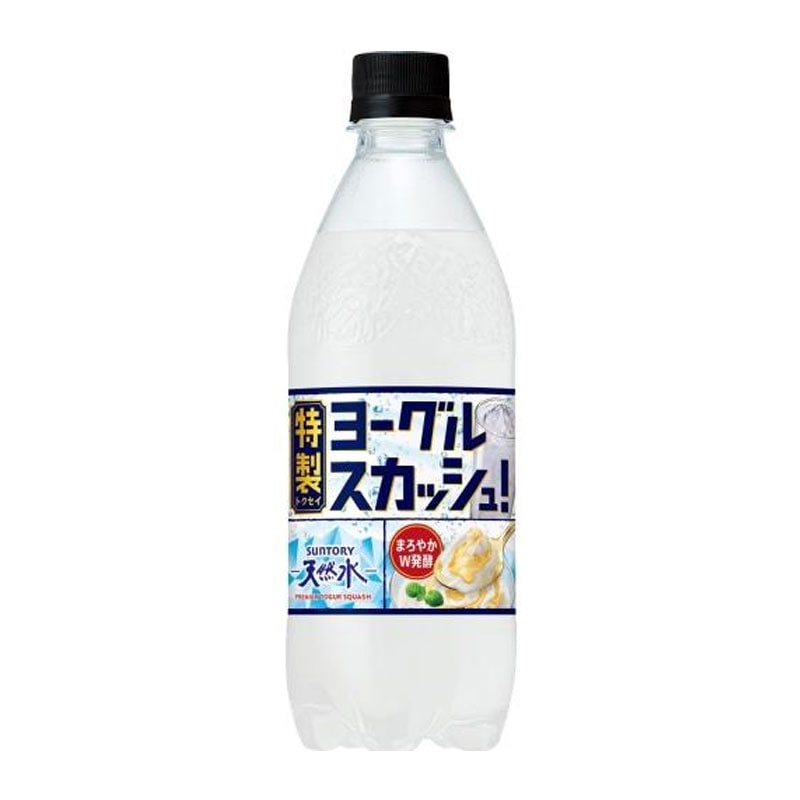 [24本]サントリー 天然水 特製ヨーグルスカッシュ　500ml　賞味期限2025.11.21【賞味期限間近】|飲料|食品・飲料