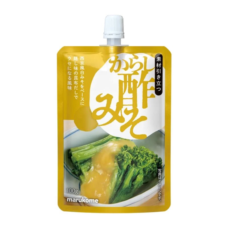 [5個]マルコメ からし酢みそ　100g　賞味期限2025.10.23【賞味期限間近】|食品|食品・飲料