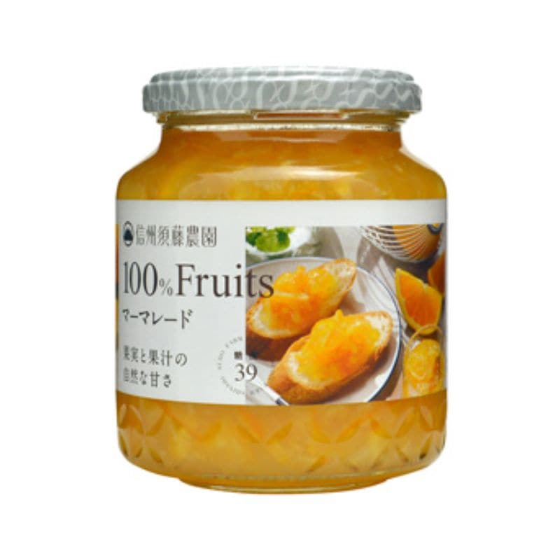 [3個]スドージャム 信州須藤 100％フルーツマーマレード　340g　賞味期限2026.05.15|食品|食品・飲料
