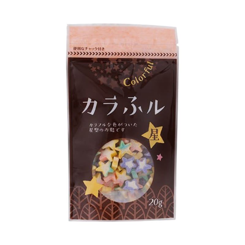 [5個]常陸屋本舗 飾り麩 カラふル　20g　賞味期限2026.04.01|食品|食品・飲料