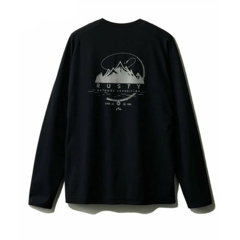 【Mサイズ】RUSTY メンズ TT ナカ゛ソテ゛Tシャツ（BLK）　　