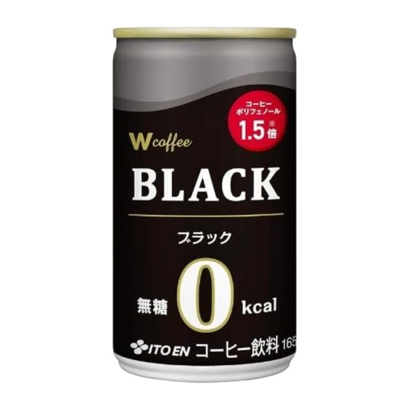 [30本]伊藤園 W coffee ブラック 缶　165g　賞味期限2025.12.31