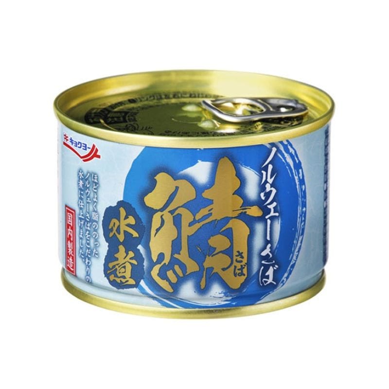 [4個]極洋 ノルウェー さば水煮　145g　賞味期限2027.10.01|食品|食品・飲料