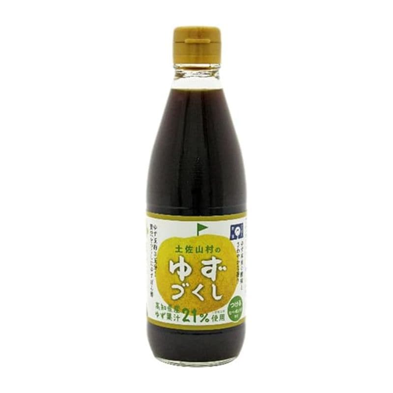 [2本]旭フレッシュ 土佐山村のゆずぽん酢 ゆずづくし　360ml　賞味期限2026.04.11|食品|食品・飲料