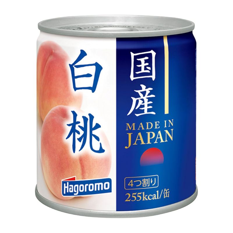 [1個]はごろもフーズ 国産白桃4つ割　295g　賞味期限2026.08.31