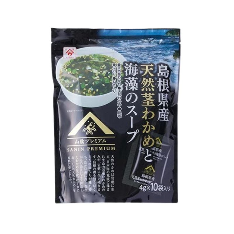 [5個]魚の屋 島根天然茎若布海藻スープ　40g　賞味期限2026.01.15|食品|食品・飲料