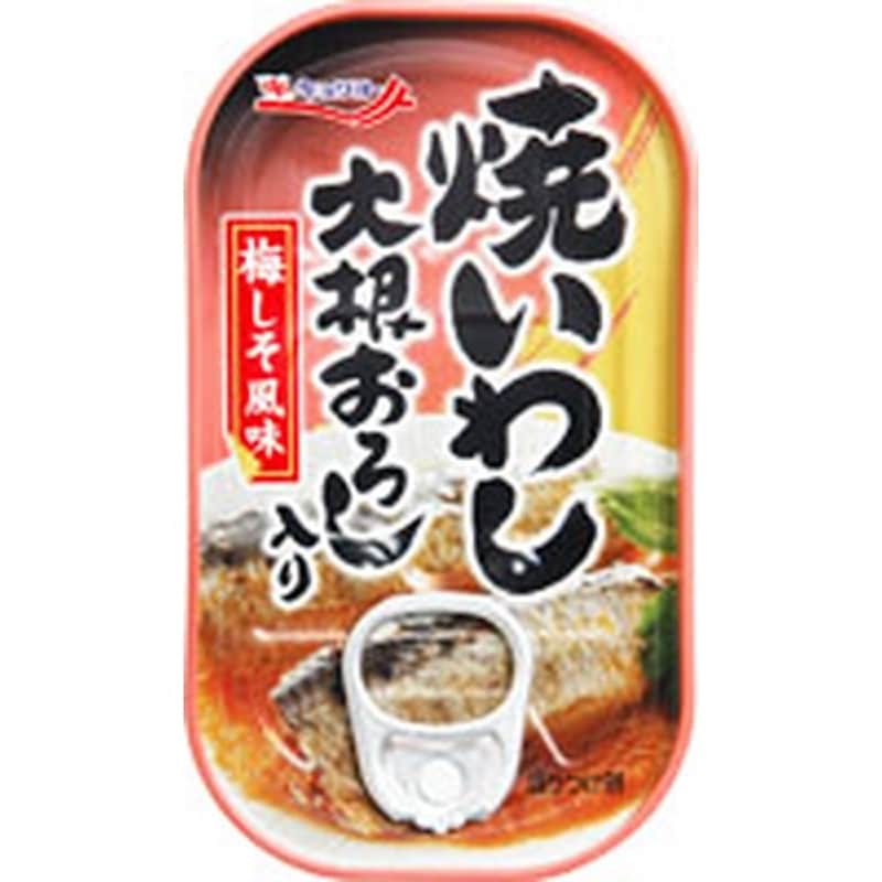 [5個]極洋 焼いわし大根おろし入梅しそ　100g　賞味期限2027.10.01|食品|食品・飲料