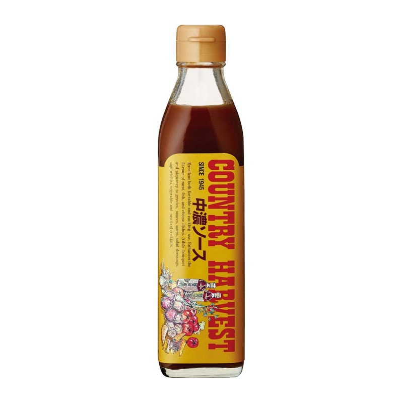 [2個]高橋ソース カントリーハーヴェスト 中濃ソース　300ml　賞味期限2028.04.23|食品|食品・飲料