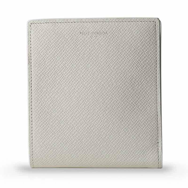 ペッレモルビダ PELLE MORBIDA 二つ折り財布 バルカ ミニウォレット PMO-BA304 (WHT)　　