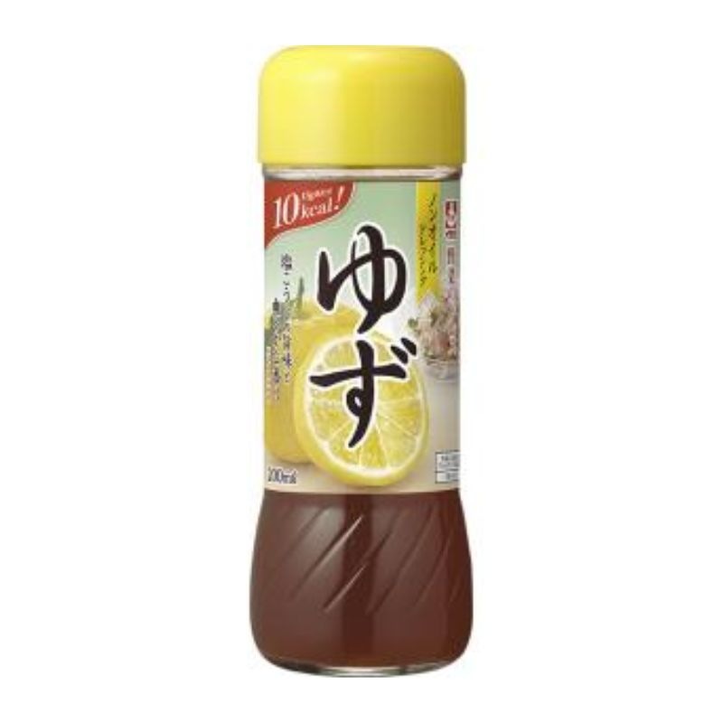 [5本]イカリソース ノンオイルドレッシング 野菜のドレス ゆず　200ml　賞味期限2026.01.14|食品|食品・飲料