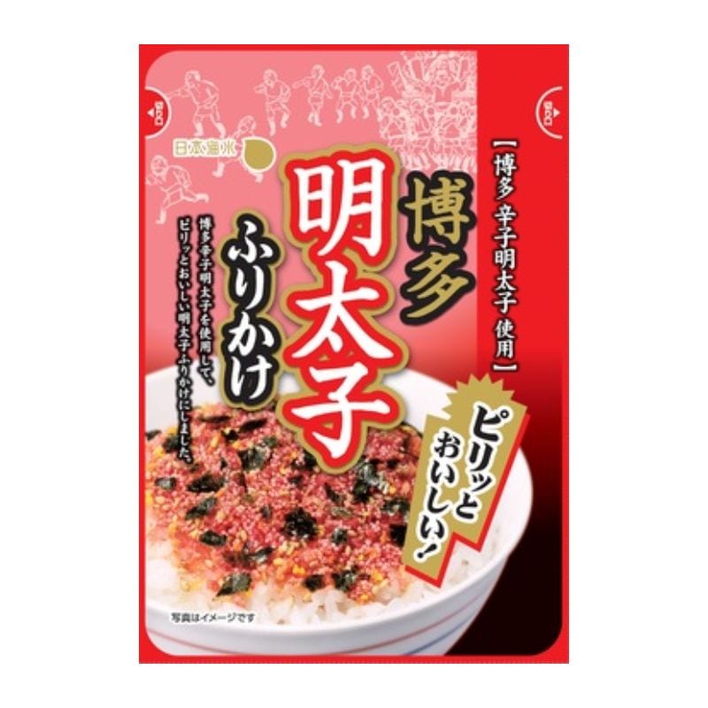 [5個]日本海水 博多明太子ふりかけ　25g　賞味期限2026.04.17
