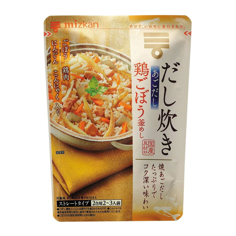 [1個]ミツカン だし炊き あごだし鶏ごぼう 釜めし　540g　賞味期限2027.02.08|食品|食品・飲料
