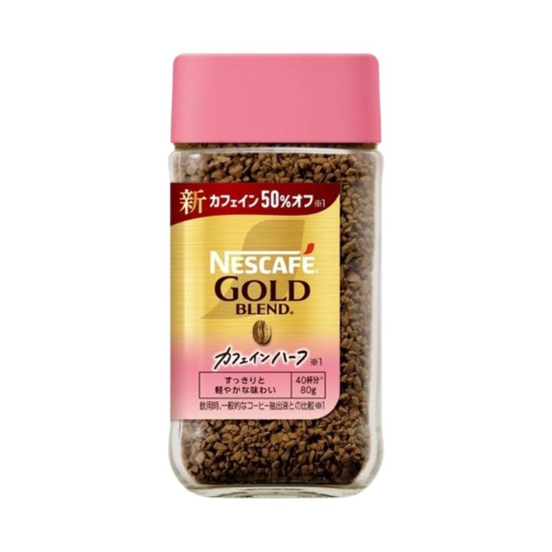 1個]ネスレ日本 ネスカフェ ゴールドブレンド カフェインハーフ 80g