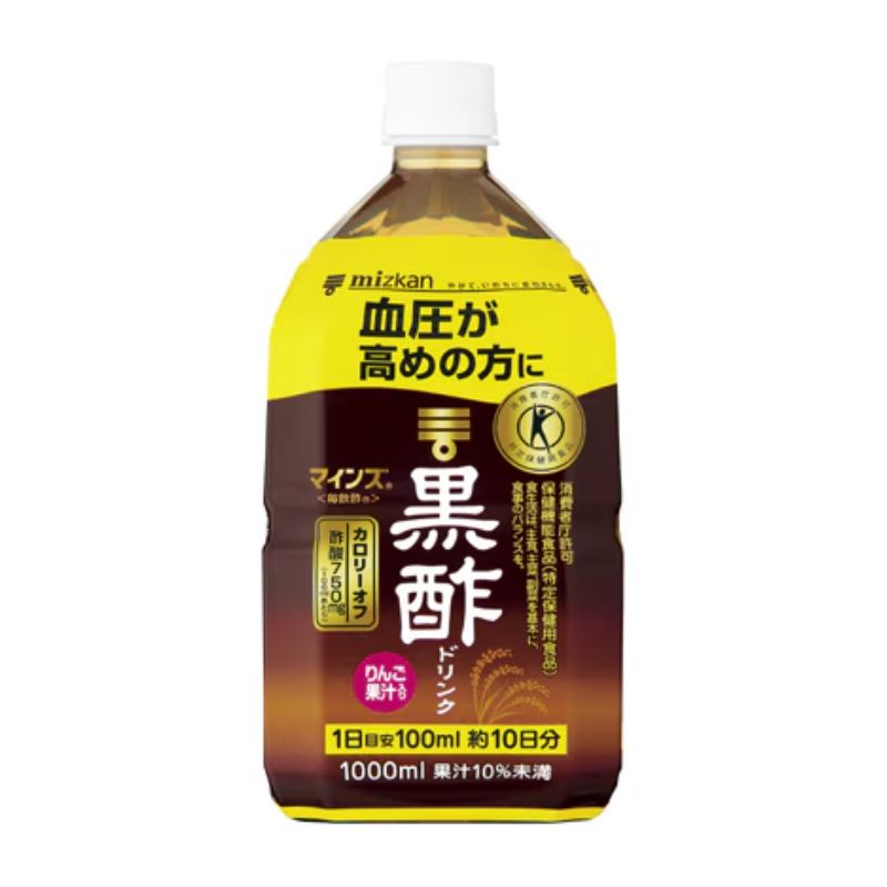 [2本]ミツカン マインズ 毎飲酢 黒酢ドリンク　1L　賞味期限2026.01.31|飲料|食品・飲料