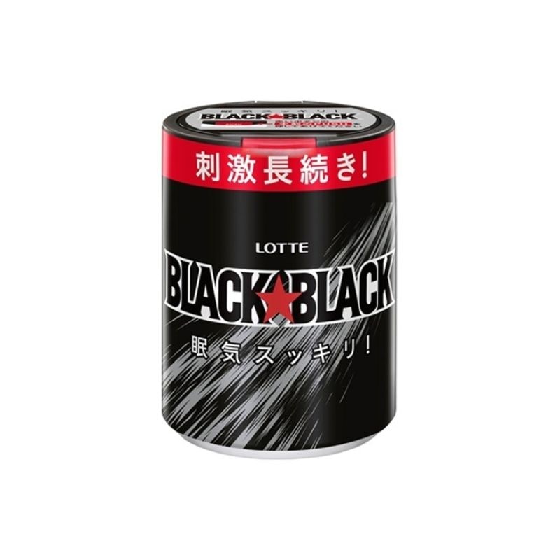 [2個]ロッテ ブラックブラック 粒 ワンプッシュボトル　133g　