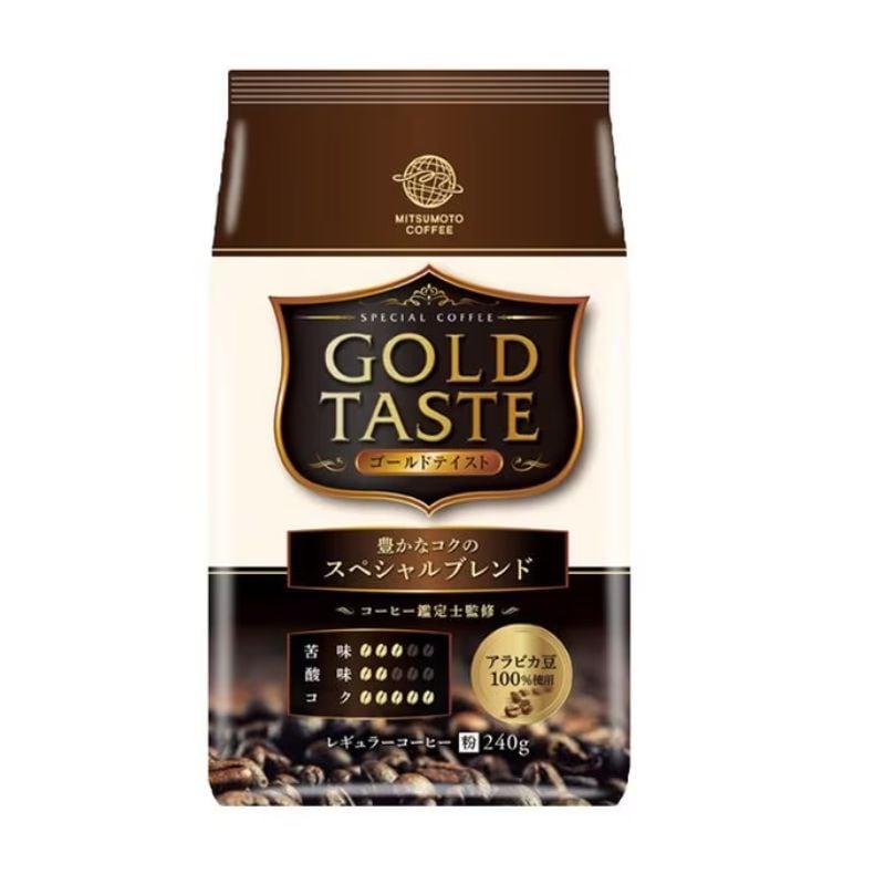 [1個]三本コーヒー ゴールドテイスト豊なコクスペシャルブレンド　240g　賞味期限2026.04.06|飲料|食品・飲料