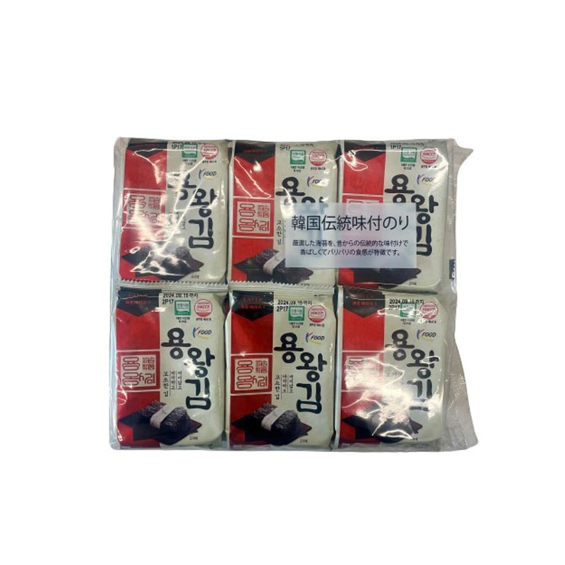 [5個]カオンジャパン 韓国味付のり　8切8枚×12パック　賞味期限2026.03.30|食品|食品・飲料