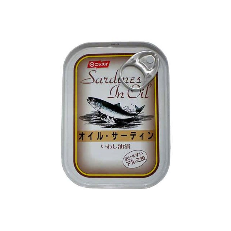 [4個]ニッスイ オイルサーディン　110g　賞味期限2027.06.30|食品|食品・飲料
