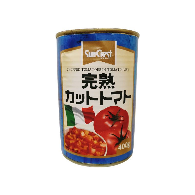 [1個]【訳あり】双日 サンクレスト 完熟カットトマト　400g　賞味期限2027.08.31|食品|食品・飲料