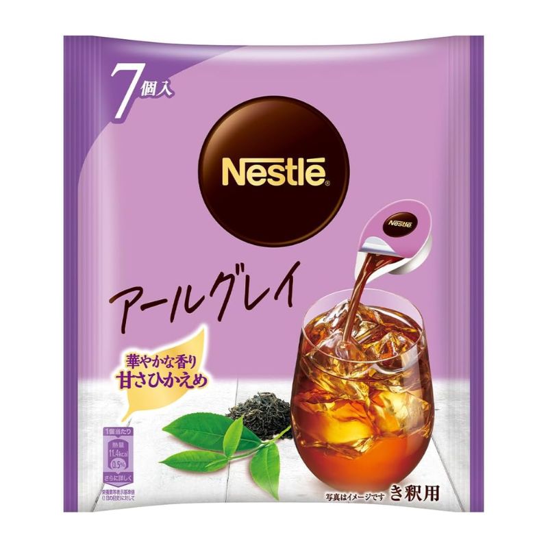 [3個]ネスレ日本 ネスカフェ アールグレイ 甘さ控えめ　12g×7個　賞味期限2026.09.30|飲料|食品・飲料