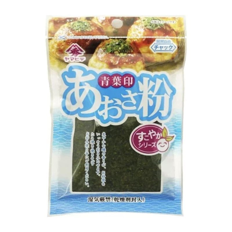 [2個]ヤマヒデ すこやかシリーズ 青葉印 あおさ粉　15g　賞味期限2026.01.31|食品|食品・飲料