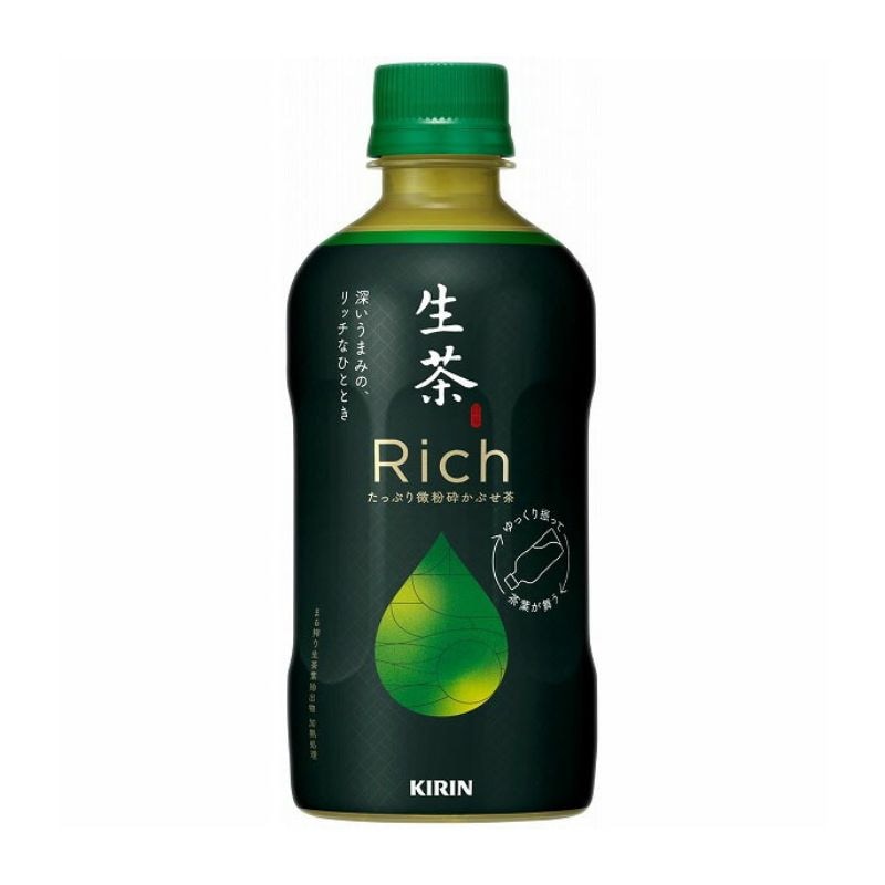 24本]キリンビバレッジ 生茶 リッチ 400ml 賞味期限2025.12.31【賞味