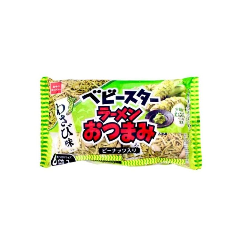 [5個]おやつカンパニー ベビースター ラーメンおつまみ わさび味　126g　賞味期限2026.01.25【賞味期限間近】