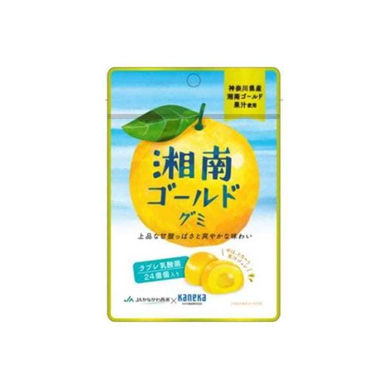 5個]カネカ食品 JA神奈川 湘南ゴールドグミ ラブレ乳酸菌入 40g 賞味