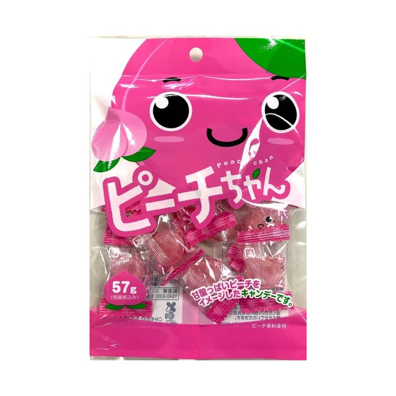 [5個]川口製菓 ピーチちゃん　57g　賞味期限2026.04.30