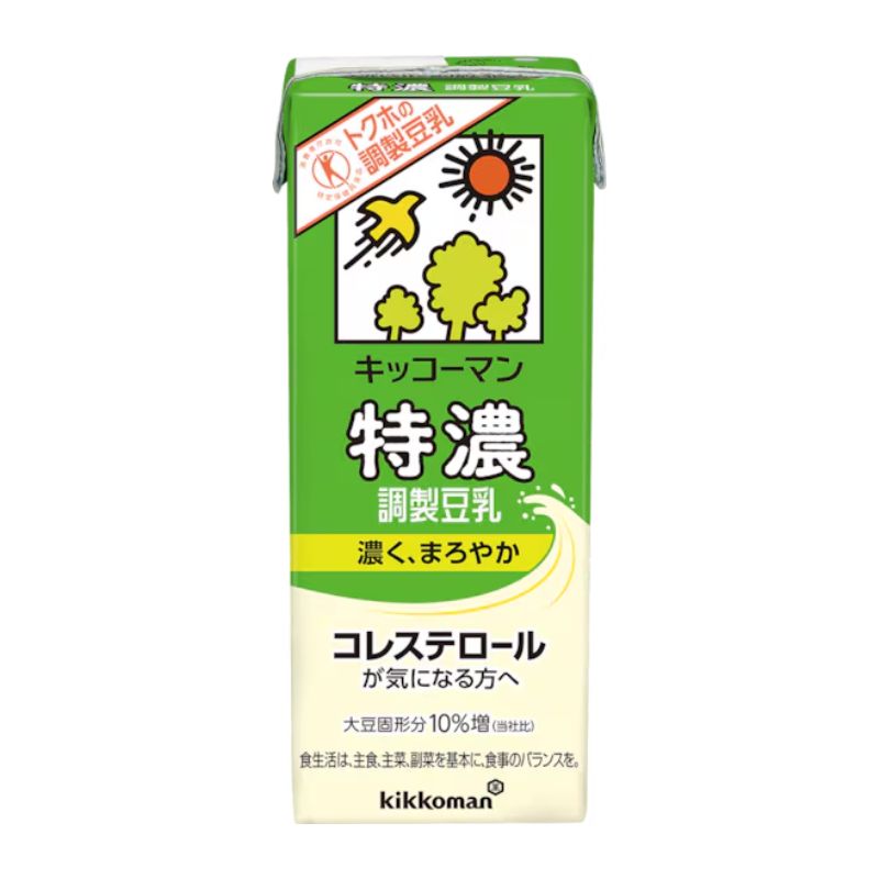 [1本]キッコーマン 特濃 調製豆乳　200ml　賞味期限2026.04.13【賞味期限間近】