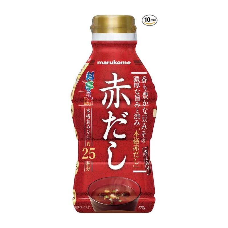 [2本]マルコメ 液みそ 赤だし　430g　賞味期限2026.09.04