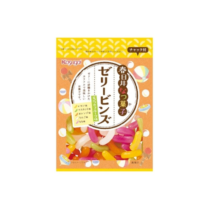 [6個]春日井製菓 春日井なつ菓子 ゼリービンズ　101g　賞味期限2026.05.31