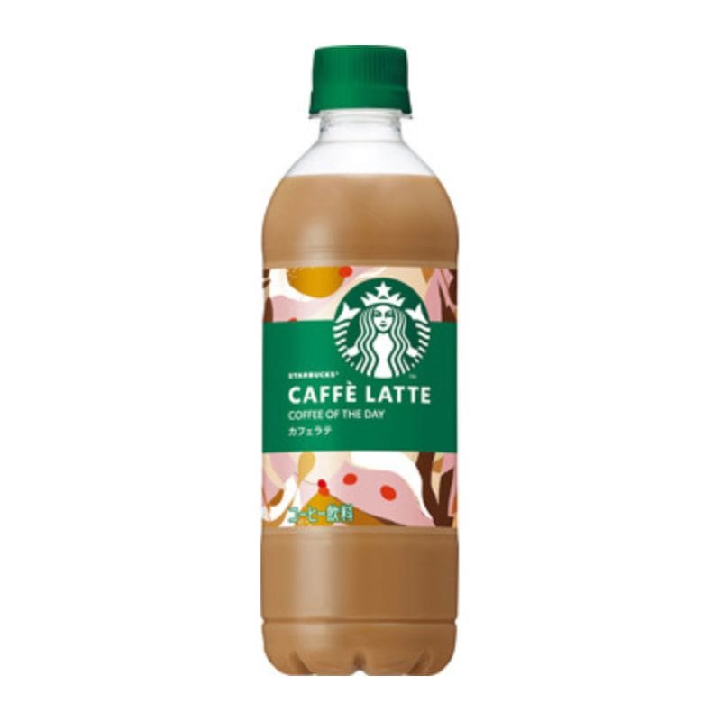 [4本]サントリー スターバックス COFFEE OF THE DAY カフェラテ　450ml　賞味期限2027.02.28