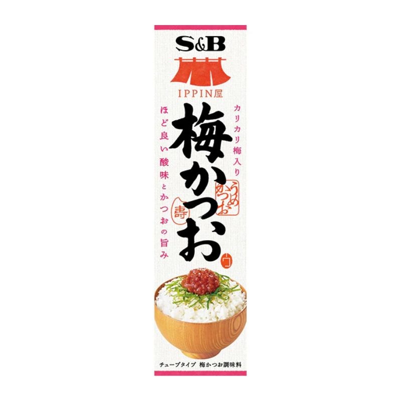[2個]エスビー食品 S&B IPPIN屋 梅かつお　38g　賞味期限2027.01.31