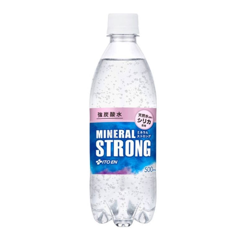 [1本]伊藤園 強炭酸水 ミネラルSTRONG PET　500ml　賞味期限2026.05.08【賞味期限間近】