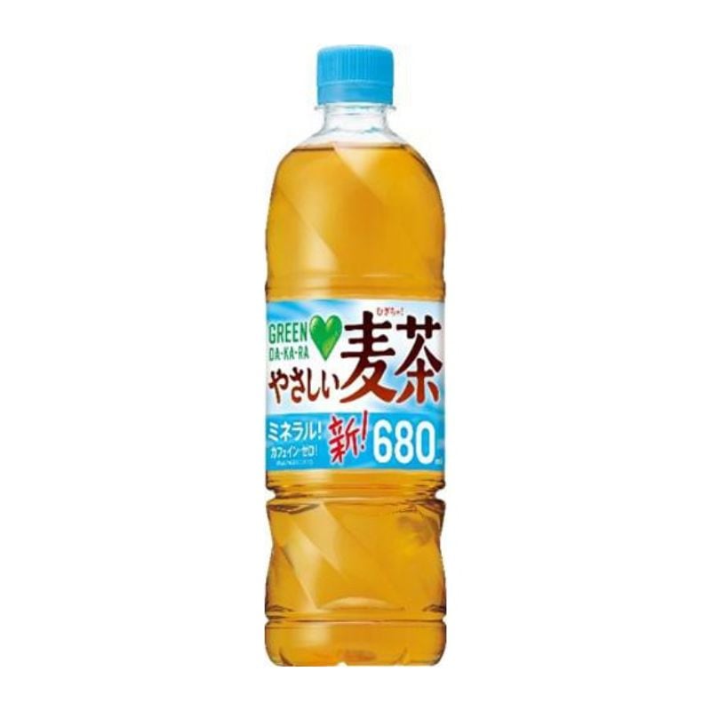 [24本]サントリー GREEN DA・KA・RA やさしい麦茶　680ml　賞味期限2027.08.31