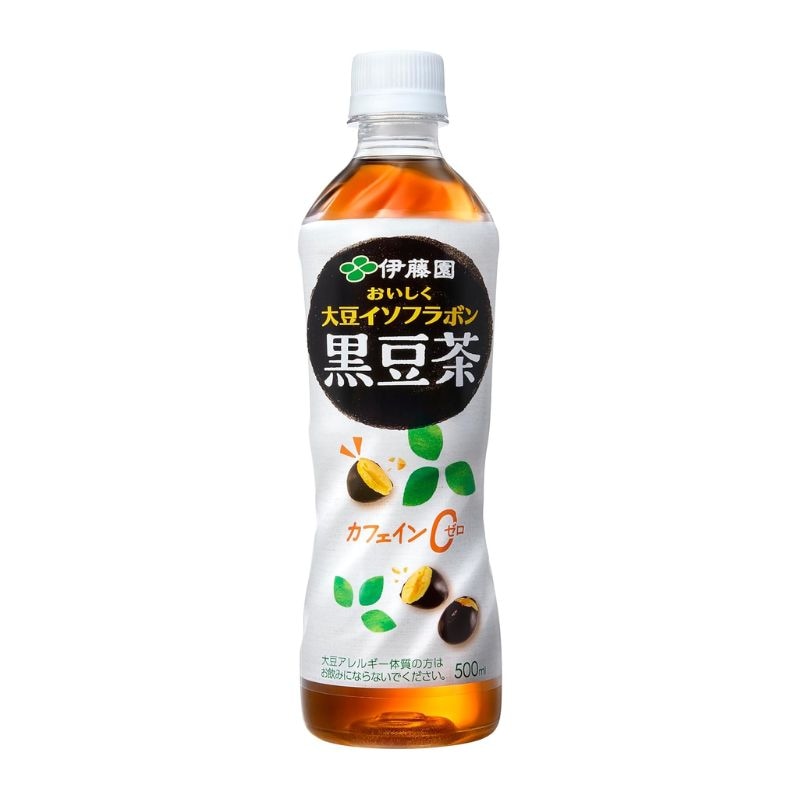 [送料無料][24本]伊藤園 おいしく大豆イソフラボン 黒豆茶　500ml　賞味期限2026.10.31