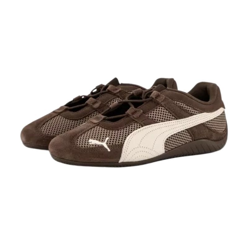 【24.0cm】PUMA レディース SPEEDCAT GO CHOCOLATE-ALPINE SNOW　　
