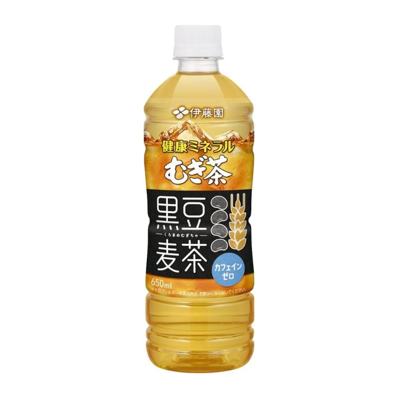 [送料無料][24本]伊藤園 健康ミネラルむぎ茶 黒豆麦茶　650ml　賞味期限2027.01.31